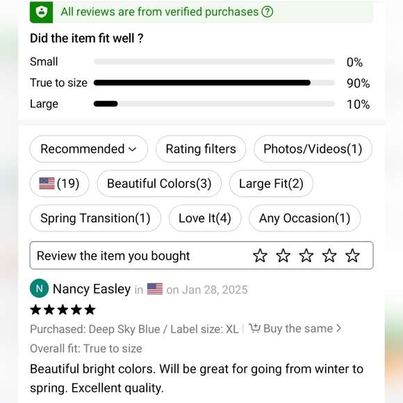 Colorful Striped Sweater, Pullover Spring Summer Colors, Size S, L - Picture 7 of 7